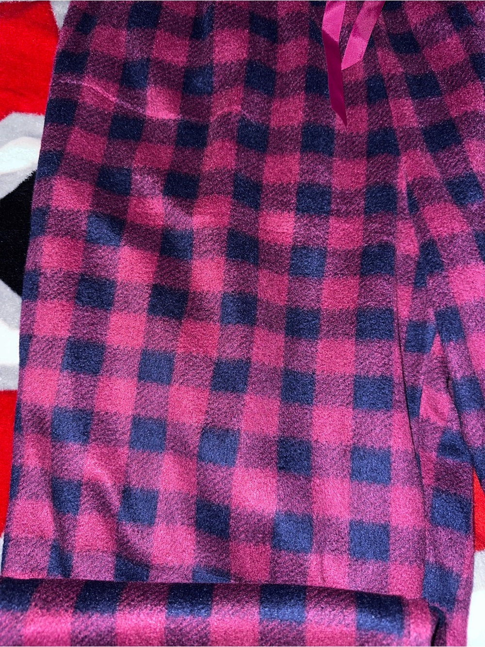 croft & barrow Women’s Maroon Pajama Set - Picture 3 of 8